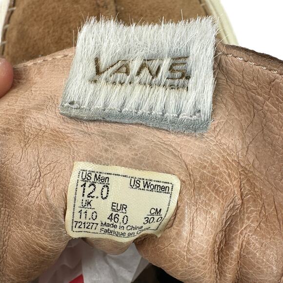 VANS Vault x Taka Hayashi Chukka Nomad Boots Shoes Mens Size 12 Suede Hair - Picture 9 of 12